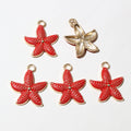 Colorful Enamel Starfish Charms in Ten Assorted Options view 9