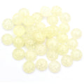 Crackle Pattern Round Resin Cabochons in Five Color Options view 7
