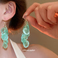 Translucent Sequin Cluster Earrings in Nineteen Designs view 4