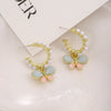 Pastel Butterfly Hoops