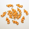 Tiny Colorful Enamel Seahorse Charms in Ten Options view 6