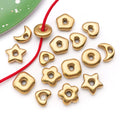 Gold-Tone Spacer Bead Metal Beads with 8 Listed Options view 3