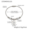 Z253 Silver Bangle