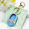 Blue Bow-Shoe