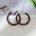 Thirty Three Fabric Wrapped Patterned Mixed Statement Earrings view 3