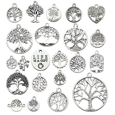 Printed detail graphic for the assorted shape beads