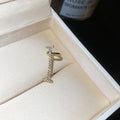 Assorted Crystal Single Ear Cuffs in Ten Geometric Designs view 10