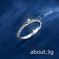 Engraved Scrollwork Slim Band Ring In Gold And Silver Tones view 4