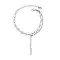 Steel Pig Nose Link Chain Necklace Bracelet Bar Drop view 4