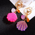 Bubble Pearl Shell Keychains in Seven Colors plus Assorted Option view 4