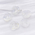 Ten-Color Translucent Camellia Rose Glass Bead Collection view 10