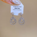Crystal Teardrop Earrings in Silver and Gold for Everyday Styling view 6