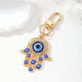 Gold Silver Hamsa Evil Eye Lobster Keychains 8 Styles view 3