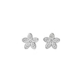 Crystal Butterfly Cuff Leaf Set Flower Studs Open Ring view 5