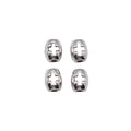 Cross Pattern Spacer Beads in Six Metal Finishes for Jewelry Making view 3