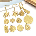 Gold-Tone Sun Metal Charms with 12 Listed Options for DIY Jewelry Making view 4