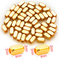 Rectangular Metal Spacer Beads With Through Holes in Three Finishes view 7