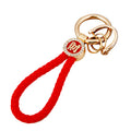 Braided Fortune Loop Keychain Sets in Seven Bright Color Options view 5