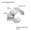 Steel Heart Ring