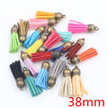 Colorful Suede Tassel Pendants In 6 Styles For Jewelry Making view 10