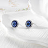 Silver Pink Stud