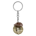 Disco Ball Cowboy Hat Keychain Mirror Sphere Charm view 5
