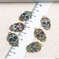 Halloween Colorful Halloween Theme and Skull Metal Charms with 18 Listed Options view 4