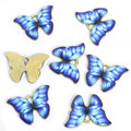 Printed Butterfly Charms in Ten Wing Patterns and Two Tones view 6