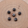 Faceted Geometric Spacer Beads in Seven Metal Finishes view 2