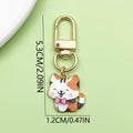 Cat Charm Keychains Featuring Cat Across 51 Pictured Variations view 7