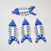 Blue Fishbone
