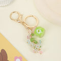 Fruit Jar Flower Tassel Keychain Acrylic Bag Charm view 4
