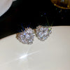 Silver Heart Stud