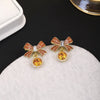 Yellow Bow Drops