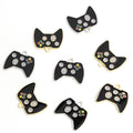 Colorful Game Controller Enamel Pendant Charms in Six Styles view 5