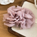 Mesh Organza Flower Hair Comb Pins Three Soft Colors view 7
