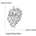 Medium Crystal Grape Cluster Brooch in Ten Colorways view 11