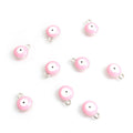 Round Evil Eye Enamel Charms in Nine Colors and Two Tones view 10