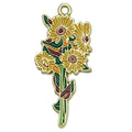 Gold-Tone Sunflower Metal Charms with 6 Listed Options view 10