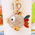 Jeweled Fish, Dolphin and Sailboat Keychain Collection view 3