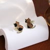 Brown Cat Studs