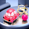 Jelly Cartoon Car Keychains with Fortune Loops and Loop Only Options view 7
