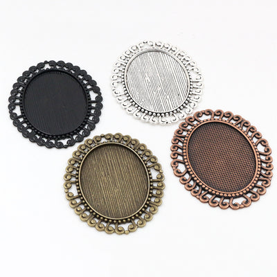 Beaded Round Pendant Tray assortment overview