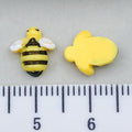 Resin Bee Charm Pendants