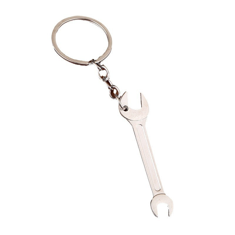 Metal Tool Keychain Gift Pendant with Wrench Hammer Screwdriver Designs