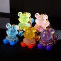 Bubble Pearl Seated Bear Keychains in Five Colors plus Assorted Option view 9