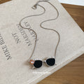 Bear with Sunglasses Long Pendant Necklace Fashion Jewelry view 2