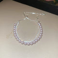 Assorted Pearl Zirconia Silver Bracelets Fifteen Designs view 1