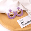 Purple Semicircle