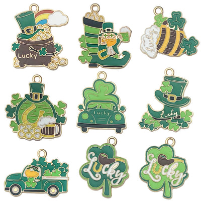 Printed detail graphic for the cake charms